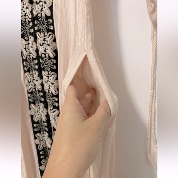 NWOT FREE PEOPLE EMBROIDERED BOHO FESTIVAL DRESS 0/xs - Picture 7 of 10